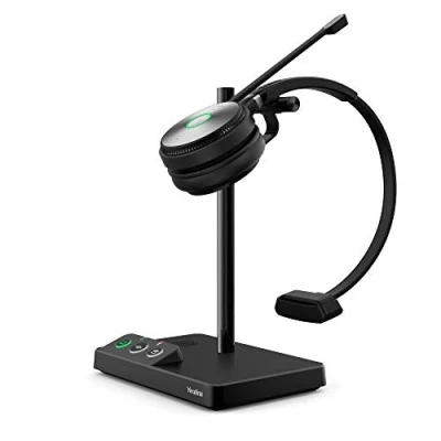 Abbildung von Yealink WH62 Mono DECT Wireless Headset UC, schwarz