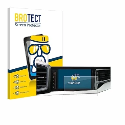 Abbildung von BROTECT Schutzglas für Audi A1 Sportback 2019 MMI Navigation Plus 10.1&quot; Schutzfolie Panzer Folie Glas [Extrem Kratzfest 9H, Anti Fingerprint,