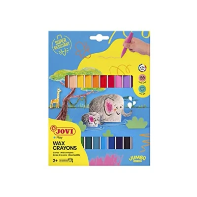 Abbildung von Jovi Jumbo Easy Grip Wax Crayons 24 pcs