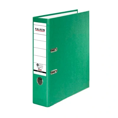 Abbildung von Falken Ordner Recycolor A4 80mm grün