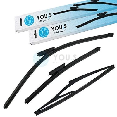 Abbildung von YOU.S SCHEIBENWISCHER SET VORNE + HINTEN 600 400 310 mm (3 Stück)