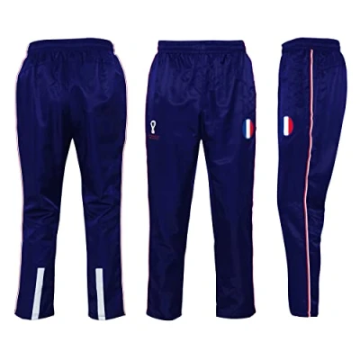 Abbildung von FIFA Herren Offizielle World Cup 2022 Trainingshose Fußball Frankreich, Navy, S