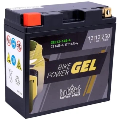 Abbildung von intAct Batterie Bike Power Gel geschlossen GEL12 14B 4 12V/12Ah (YT