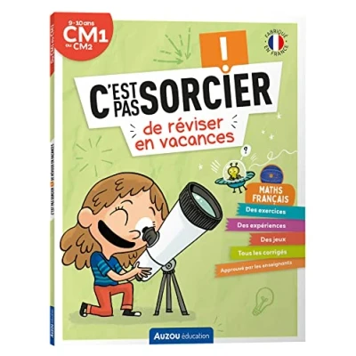 Abbildung von C&#039;EST PAS SORCIER DE RÉVISER EN VACANCES DU CM1 AU CM2 CAHIER 2024