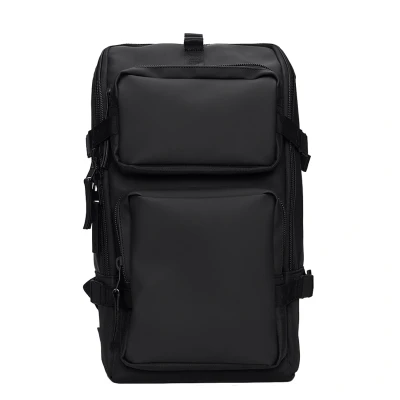 Abbildung von Rains Trail Cargo Tagesrucksack, Größe: One Size, Black