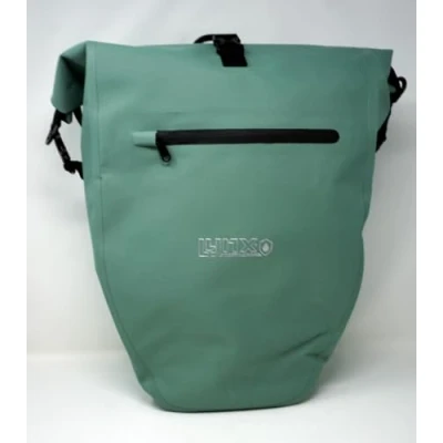 Abbildung von CBK MS Ly Fahrradtasche Packtasche Mint grün 28 L Wasserdicht Quick Up Schnellmontage Gepäckträgertasche
