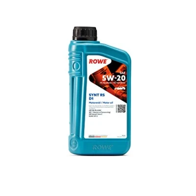 Abbildung von 1 Liter ROWE HIGHTEC SYNT RS D1 SAE 5W 20 Motoröl Made in Germany