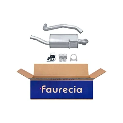 Abbildung von HELLA 8LD 366 034 571 Endschalldämpfer hinten mit Anbauteilen RENAULT: MEGANE 2 Coupe Cabriolet, SCENIC 2, GRAND