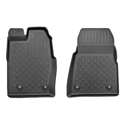 Abbildung von Mossa TPE Fußmatten Auto kompatibel mit Ford Tourneo Custom Van (01.2013 2023) schwarz Automatten Autoteppiche G1
