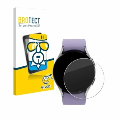 Abbildung von BROTECT Panzer Schutz Glas für Samsung Galaxy Watch 5 (40mm) 9H Echtglas, Displayschutz