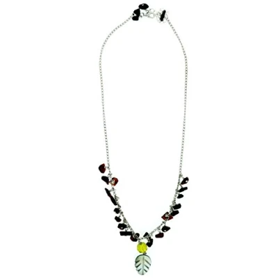 Abbildung von Orphelia Jewelry Damen Halskette mit Anhänger 925 Sterling Silber natürlichen Elementen 42cm ZK 2587