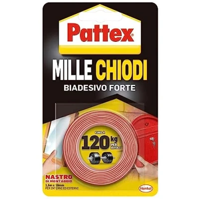 Abbildung von Pattex 1415580 Montageband, 19 mm x 1,5 m