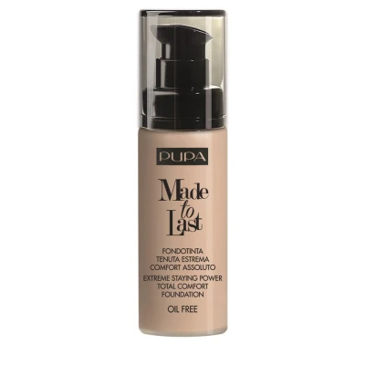 Abbildung von Pupa Made To Last Foundation 010 Porcelain 5% Rabattcode PUPA5