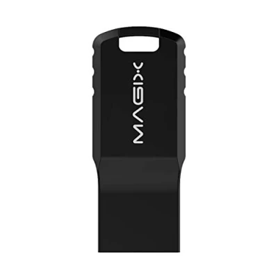 Abbildung von Magix 64GB USB 2.0 Flash Drive Starling, Lese /Schreibgeschwindigkeit bis zu 10/4 MB/s (Schwarz)