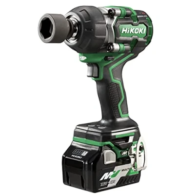 Abbildung von Hikoki WR36DE WRZ, Schlagschrauber, Bürstenlos, Schwarz, Grün, IP56, 1/2 Zoll, 2400 RPM