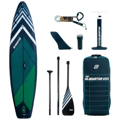 Abbildung von GLADIATOR Pro 11&#039;6&quot; 2022 SUP Board Stand Up Paddle aufblasbar Surfboard Paddel