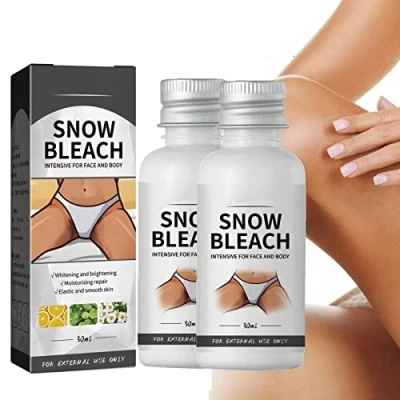 Abbildung von Snow Bleach Cream For Private Part Underarm Whitening, Aufhellungscreme Für Achselhöhlen,Bleichcreme Den Intimbereich,Creme Zur Aufhellung Dunkler Haut Hals Ellenbogen Innere Oberschenkel (2)
