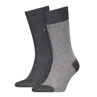 Abbildung von Tommy Hilfiger 2P Men Birdeye Sock Anthrazit Gr 39/42 Herren