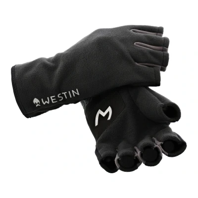 Abbildung von Westin HLF Fleece Gloves Carbon Black Angelhandschuhe M