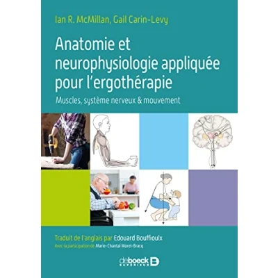 Abbildung von Anatomie et neurophysiologie appliquée pour l&#039;ergothérapie Muscles, système nerveux, mouvement