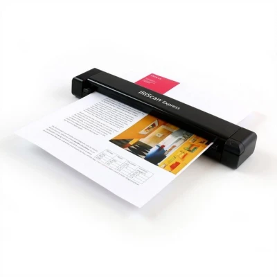 Abbildung von Iris by Canon IRISCan Express 4 8PPM Dokumentenscanner Scanner, (Mobiler Scanner mit Papiereinzug)