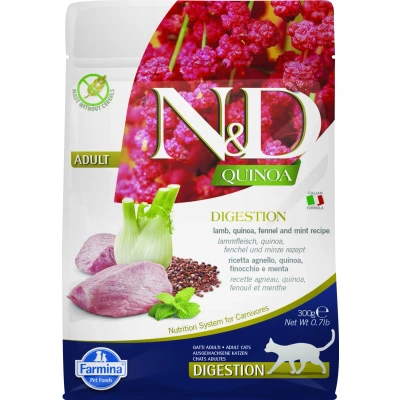 Abbildung von N&amp;D Quinoa Katzenfutter Digestion Lamm 300 gr.