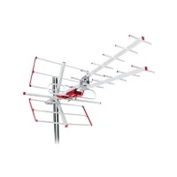 Abbildung von Maclean MCTV 855A Außenantenne TV Antenne Dachantenne DVB T/T2 H.265 HEVC Full HD max 100dBµV UHF/VHF LTE Filter (Aktive)