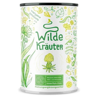 Abbildung von Wilde Kräuter, Nährstoffreiches Phyto Elixier mit Heilkräutern