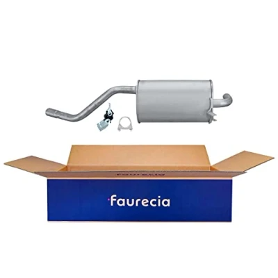 Abbildung von HELLA 8LD 366 034 821 Endschalldämpfer hinten mit Anbauteilen RENAULT: Modus / Grand