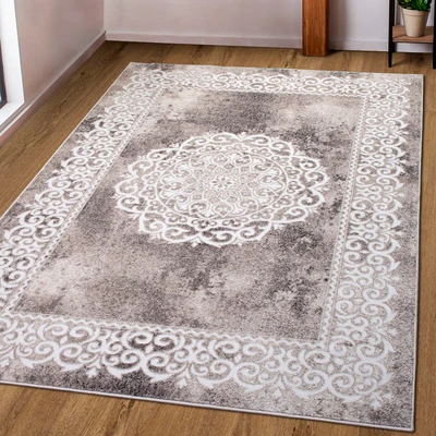 Abbildung von my home Teppich &quot;&quot;Dafna&quot;&quot;, rechteckig, Orient Optik, Vintage Design, Kurzflor, pflegeleicht, leichter Glanz