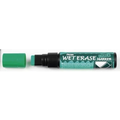 Abbildung von Pentel SMW56 D Kreidemarker Wet Erase Jumbo, Keilspitze 3,5 10,5 mm, grün