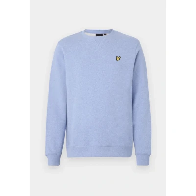 Abbildung von Lyle &amp; Scott Heathered CREW NECK Sweatshirt, Herren, Größe: Medium, Fresh water