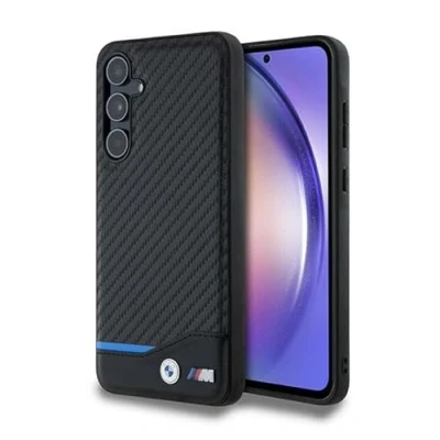 Abbildung von CG Mobile BMW BMHCSA5522NBCK Hülle für A55 A556 Schwarz Leather Carbon