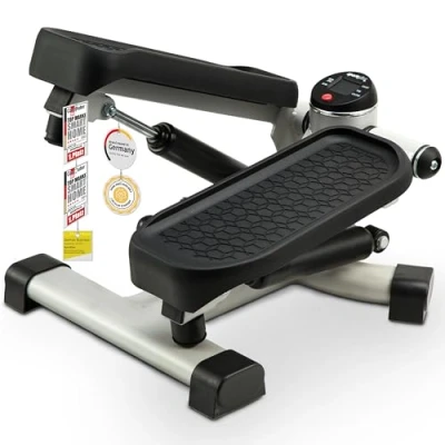 Abbildung von SportPlus Heimtrainer SP MSP 005, 2in1 Mini Stepper, Crosstrainer mit patentierter Umschalttechnik