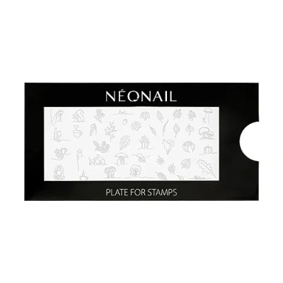 Abbildung von NEONAIL Stamping Plate 24 Platte Schablonen Nail Art Nageldesign Nagel Stempel Schablone French Nails Nagelkunst