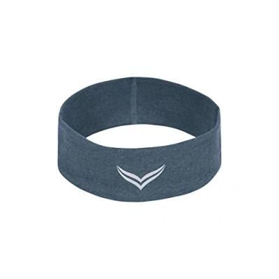 Abbildung von Trigema Jungen 302007 Stirnband, Blau (Jeans Melange 643), Einheitsgröße