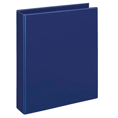 Abbildung von VELOFLEX 1149050 Ringbuch Comfort, Ringordner, Ordner, DIN A4, 265 x 318 36 mm, 2 Ring Mechanik, PVC, blau