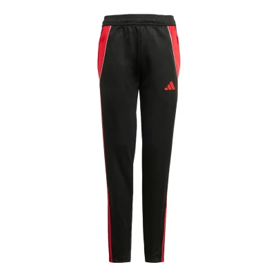 Abbildung von adidas Performance TIRO Jogginghose für Kinder, Größe: 116, Black pure ruby