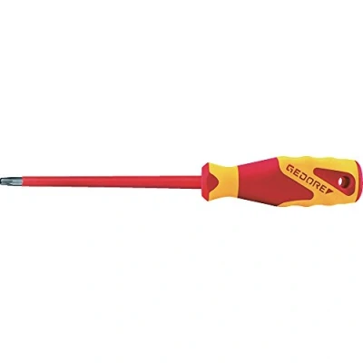 Abbildung von GEDORE VDE 2163 TX T15 Winkelschraubendreher Außen Torx 80mm T15, 3,27