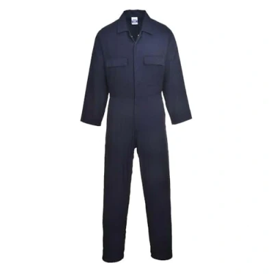 Abbildung von Portwest Euro Baumwoll Overall, Größe: S, Farbe: Marine Tall, S998NATS