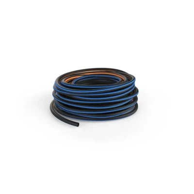 Abbildung von Fiskars Solid Gartenschlauch 13mm (1/2) 25m, Schwarz/Blau