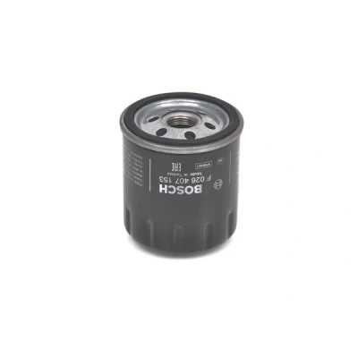 Abbildung von BOSCH F 026 407 153 Ölfilter M 20 x 1,5 mit einem Rücklaufsperrventil Anschraubfilter SKODA: Rapid Schrägheck, Spaceback, Fabia III Schrägheck