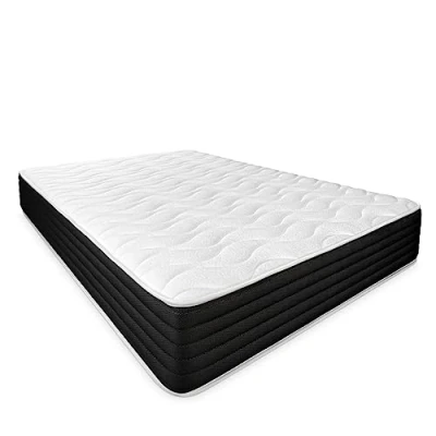 Abbildung von DUÉRMETE ONLINE Viskoelastische Matratze, wendbar, für Winter Sommer, mittlere Härte, 30 cm, milbendicht, Anti bakteriell und hypoallergen, 135 x 200 cm