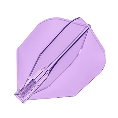 Abbildung von 8 Flight Durchsichtige Candy Grape No.6 gegossenes Dart System