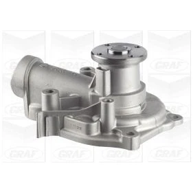 Abbildung von GRAF PA1145 Wasserpumpe mit Dichtung mechanisch Edelstahl für Keilrippenriementrieb MITSUBISHI: Lancer 7 Limousine, Grandis, Outlander I SUV