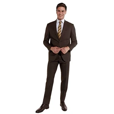 Abbildung von Steffen Klein Regular FIT Anzug, Herren, Größe: 106, Braun