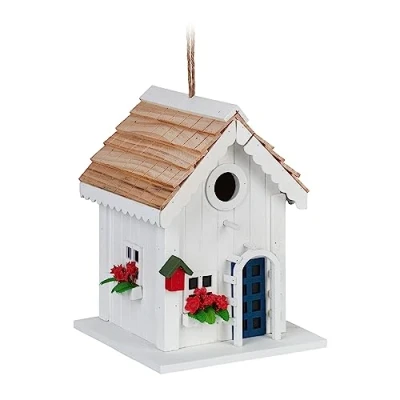 Abbildung von relaxdays Vogelhaus Deko im Landhausstil