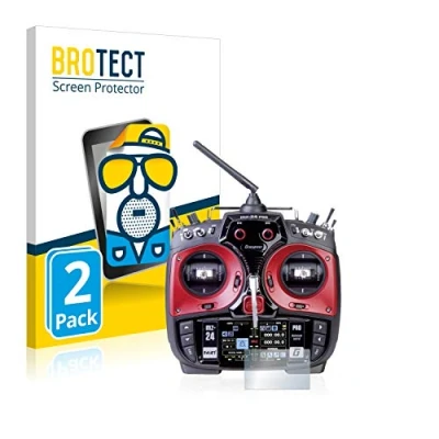 Abbildung von BROTECT Entspiegelungs Schutzfolie für Graupner mz 24 Pro (2 Stück) Matte Displayschutz Folie, Anti Reflex, Fingerprint