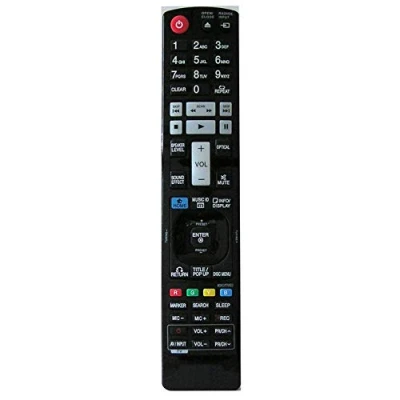 Abbildung von Ersatz Fernbedienung for LG BLU RAY DVD Player AKB73775609