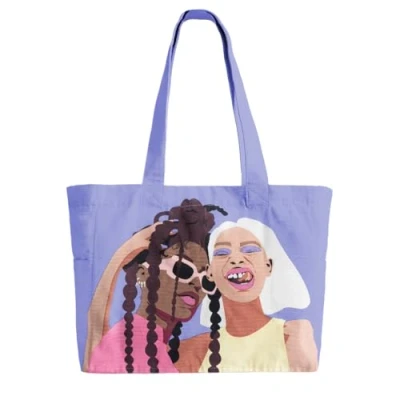 Abbildung von Ecoright Ästhetische Canvas Tragetasche für Damen, große Reißverschluss mit Tasche, Damen Yoga, Arbeit, Strand, Meeresblick, Einheitsgröße